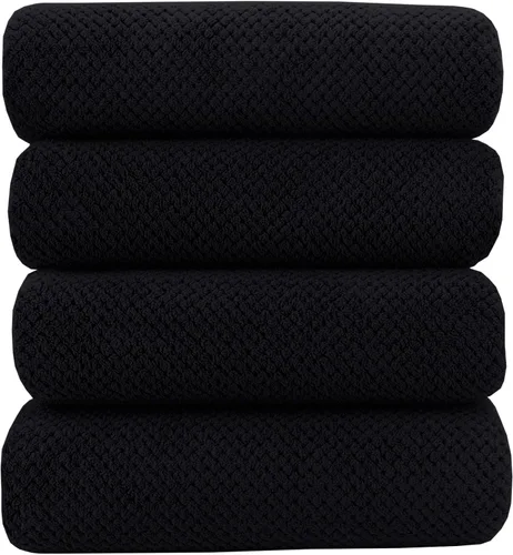 Miniatura 15 de YTYC Toallas, toallas de baño extra grandes de 29 x 59 pulgadas para baño, toallas de ducha súper suaves de secado rápido, peso ligero, microfibra
