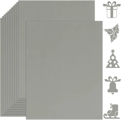 Miniatura 21 de 25 hojas de papel de cartulina azul claro 8.5'' x 11'', 250 g/m²/92 lb papel grueso para álbum de recortes, invitaciones, impresión y tarjetas
