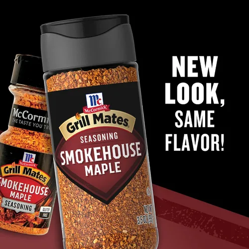 Miniatura 4 de McCormick Grill Mates Smokehouse Condimento de arce, 3.5 onzas