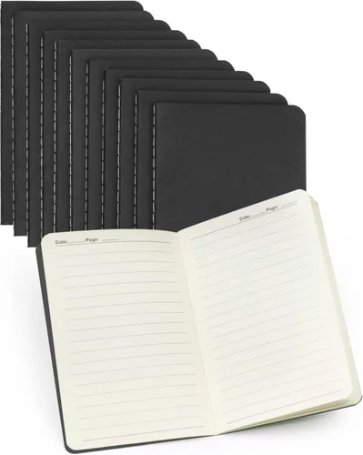 Miniatura 7 de Gwybkq Cuadernos pequeños de bolsillo sin forro, paquete de 12 mini bloc de notas diario, cuaderno de bocetos en blanco para niños, cuadernos lisos