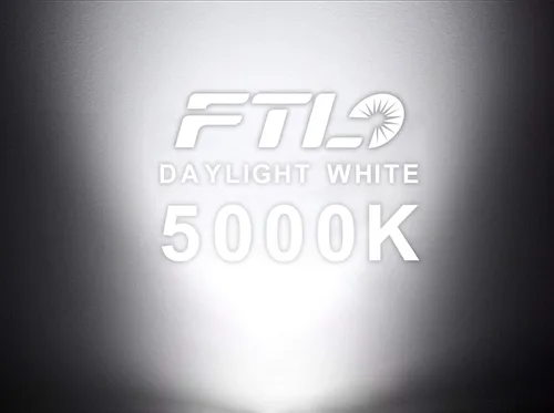 Miniatura 9 de FTL Bombilla LED MR16, no regulable, 5000 K, luz diurna, vidrio blanco, 5 W, CA/CC, 12 V, 50 W, equivalente a halógeno, 500 lm, GU5.3, base bipin