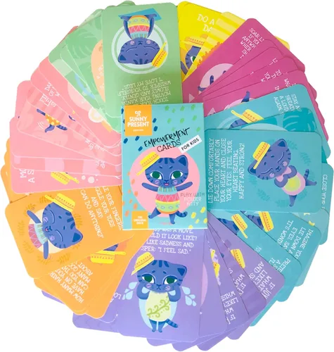 Miniatura 7 de Tarjetas de empoderamiento para niños: 45 ejercicios llenos de acción y divertidos
