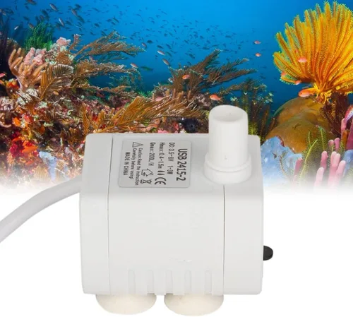 Miniatura 4 de Mini bomba de agua sumergible USB, bomba de filtro de fuente de agua de flores, bomba de repuesto para fuente, micro para pecera, resina