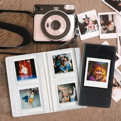 Miniatura 5 de Álbum de 64 bolsillos para cámara instantánea Fujifilm Instax Square, color negro Square Photo Album for Fujifilm Instax SQ40/1/6/10/20/SP-3