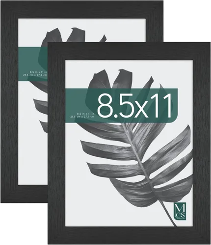Miniatura 14 de MCS Studio Gallery Marco para Póster de 16x24 Pulgadas, Veta de Madera Negra, Madera Diseñada, Colgado Vertical y Horizontal en Pared, Marco Grande