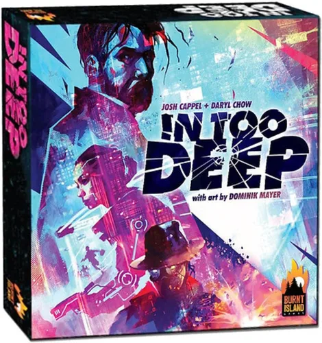 Burnt Island Juegos en demasiado profundo: juego de mesa de estrategia, para 1-5 jugadores, mayores de 14 años