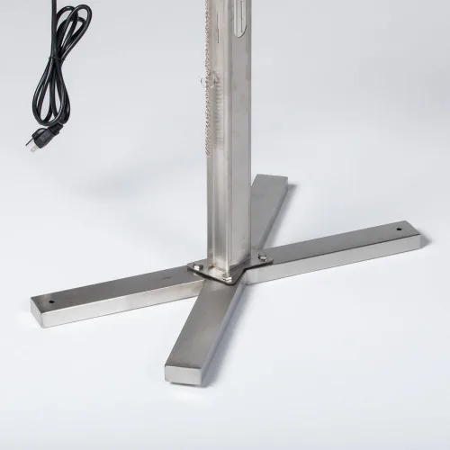 Miniatura 9 de Ash & Ember - Soporte para Asador Rotisserie de Trípode de 25 W, clasificado 125 libras, asador de fuego abierto de altura ajustable, varilla