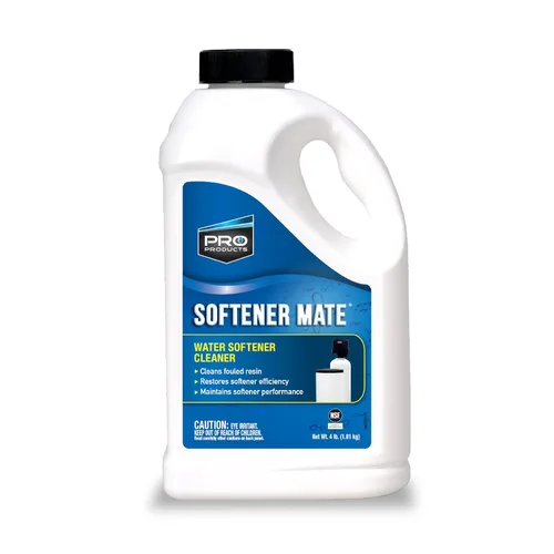 Pro Products Softener Mate, Limpiador de Sistema Suavizador de Agua para Toda la Casa, Elimina Hierro Limitado, Manganeso, Sedimento, Metal y