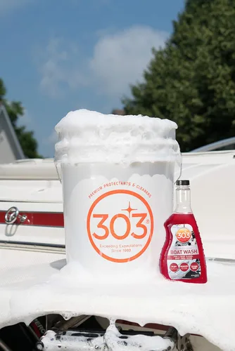 Miniatura 8 de 303 Products Marine Boat Wash con protector UV, para una limpieza profunda, brillo sin manchas, protección UV de 30 días, elimina la sal