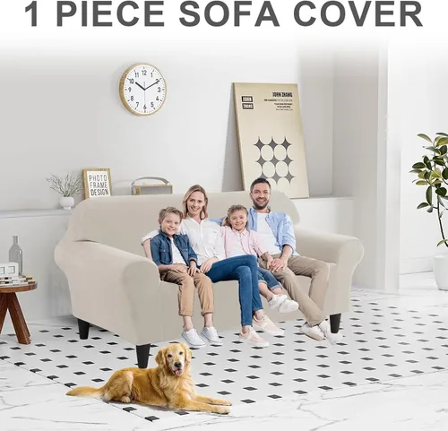 Miniatura 150 de Funda para Sofá de Terciopelo, Fundas Elásticas para Sofá para Funda Principal Separada/Respaldos y Cojines de Asiento, Funda para Sofá, para Fundas