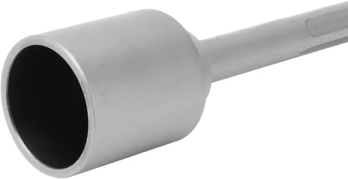 Miniatura 8 de Pasador de poste en T, vástago de 5 hoyos, varilla de tierra de acero, broca de cerca, poste de mano, martillo, accesorio de taladro de 7.9 in
