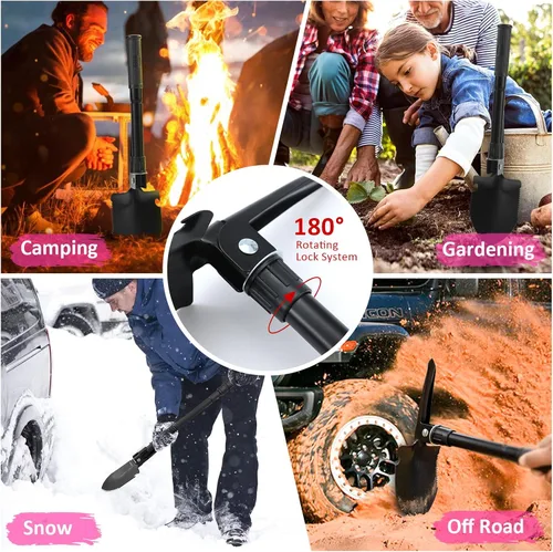Miniatura 6 de Kit de emergencia para automóvil con compresor de aire portátil, kit de emergencia en carretera para vehículos, kit de asistencia de seguridad