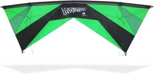 Revolution Kites EXP Sport Wing Kite con tecnología Reflex (mangos/juego de línea/manual de instrucciones (idioma español no garantizado) (1 eje de