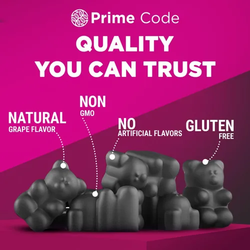 Miniatura 5 de Gomitas de vitamina B12 para mujeres y hombres, suplemento de hierro de 20 mg para adultos, constructor de sangre gratis para la anemia, gomitas
