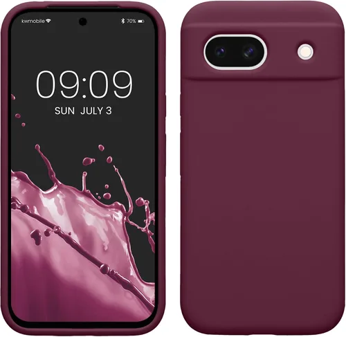 Miniatura 22 de kwmobile Funda Compatible con Google Pixel 6 Pro - Funda de Teléfono de Silicona TPU con Acabado Suave - Azul Caribe