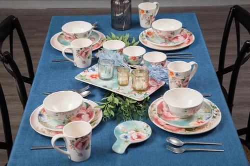 Miniatura 5 de Bico Margret's Garden Soporte de cuchara para estufa, soporte de cuchara de cerámica para encimera de cocina, fácil de limpiar, soporte de cuchara