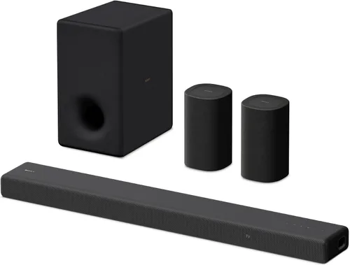 Miniatura 20 de Sony HT-A3000 Barra de sonido de TV Dolby Atmos de 3.1 canales con DTS:X, mapeo de sonido espacial 360, subwoofers duales, Wi-Fi, Bluetooth, Airplay