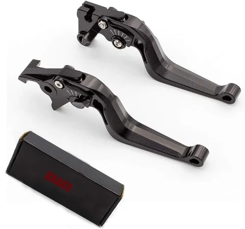 Krace CNC 3D textura motocicleta ajustable forma de serpiente tipo embrague palancas de freno para Honda Z125 mono bike 2018-2019 CB300R 2019