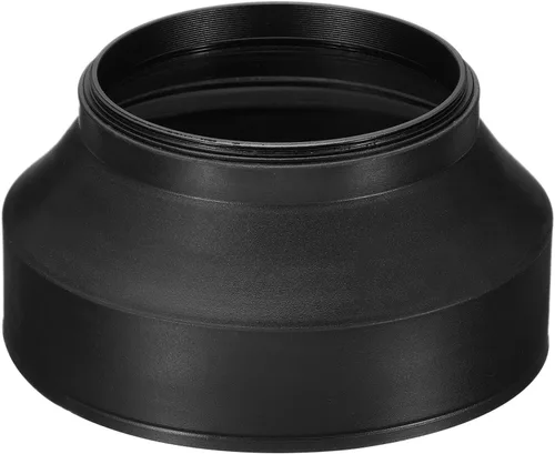 Miniatura 9 de PATIKIL Parasol para lente de cámara de 1.929 in, protector de lente plegable de goma, bloquea el exceso de luz solar, mejora la fotografía