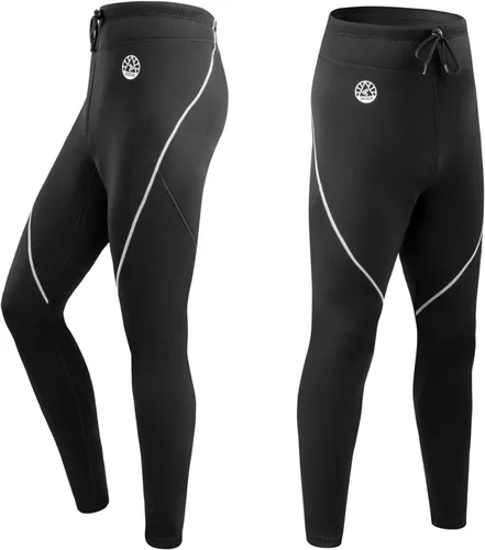 Miniatura 11 de Pantalones de neopreno para hombre y mujer, 1.5mm/3mm, pantalones largos de neopreno para mantener el calor, pantalones de buceo para surf, kayak