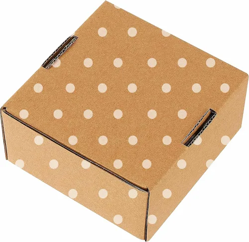 Miniatura 8 de Cajas de correo de regalo pequeñas de cartón reciclable verde para embalaje de envío, regalos de artesanía y productos de regalo