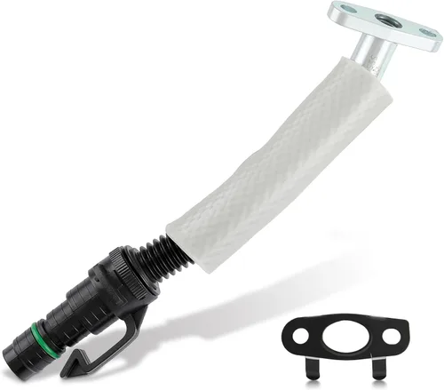 AUTOKAY Tubo de retorno de aceite Turbo con junta para Chevy Cruze Sonic Trax Buick Encore 2011-2019 1.4L, manguera de retorno de aceite del