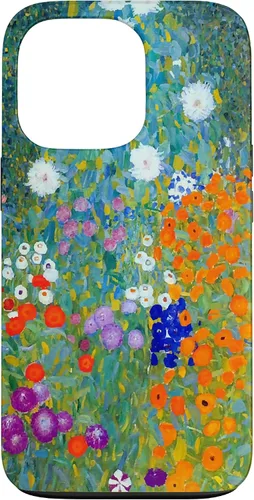Miniatura 10 de Funda para iPhone 16 Gustav Klimt Flower Garden