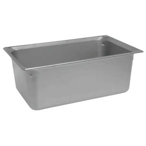 Vollrath 90082 8" tamaño completo mesa de vapor Super Pan V | bandeja antiatascos para alimentos para hotel, restaurante, cocina comercial catering
