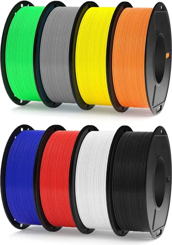 Miniatura 60 de ELEGOO Filamento PLA 1.75mm Azul Oscuro & Rojo 2KG, Filamento para Impresora 3D con Precisión Dimensional +/- 0.02mm, Paquete de 2 Carretes de 1kg