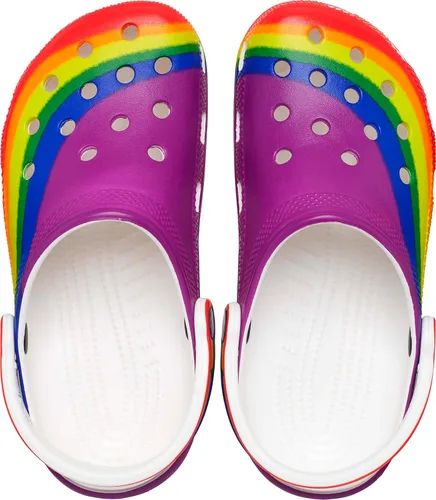 Miniatura 4 de Crocs Unisex-Adult Classic Rainbow Dye Clog