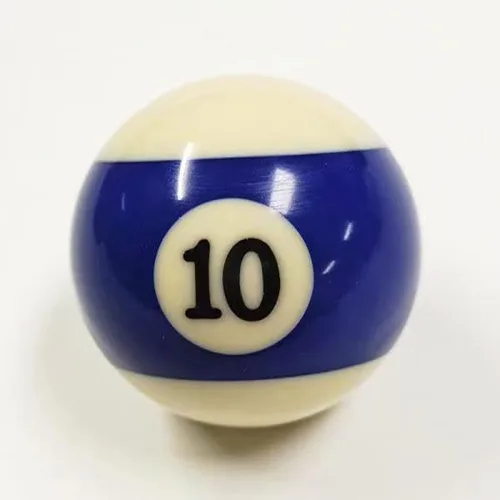 Miniatura 15 de Bola de piscina de repuesto, bola de repuesto de ocho, billar de tamaño reglamentario de 2-1/4", peso de regulación, 15 bolas de objeto