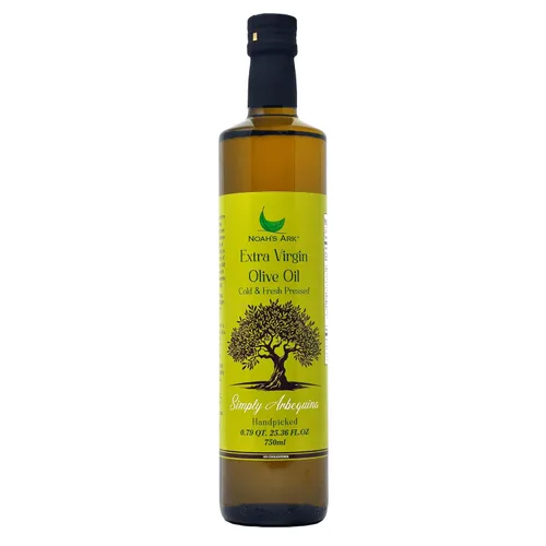 Miniatura 16 de Aceite de oliva virgen extra prensado en frío y fresco Arbequina de Noah's Ark Origen único, alto polifenol - 3L/101 oz
