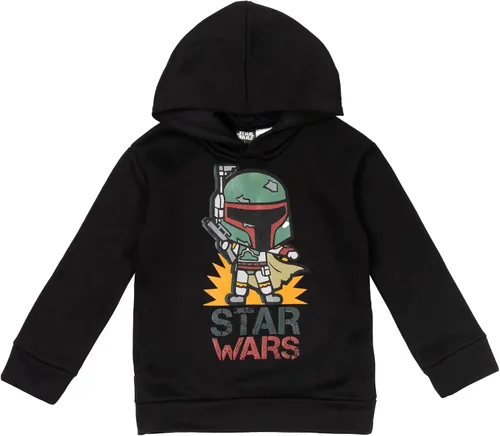 Miniatura 3 de STAR WARS Boba Fett - Sudadera con capucha de forro polar para niños pequeños y grandes