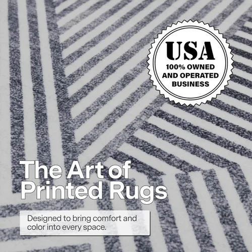 Miniatura 4 de ReaLife Rugs Alfombra Pasillo Lavable a Máquina - Sala de Estar Dormitorio Baño Cocina Entrada Oficina - Acolchada Pelo Bajo Resistente a Manchas