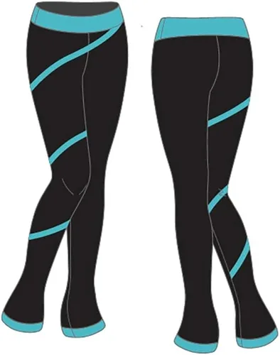 Miniatura 13 de ChloeNoel P06 - Pantalones de patinaje artístico en espiral