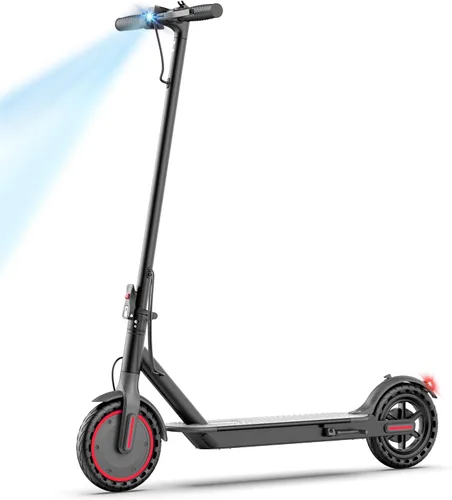 MAXSHOT Scooter eléctrico para adultos, neumáticos de 8.5/10/14 pulgadas, 19/22 mph, motor de 350 W/500 W, rango de 21-28 millas, plegable con doble