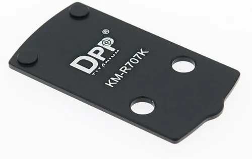 Miniatura 5 de DPP Titanium Adaptador óptico/placa de montaje compatible con MP Shield Plus Kimber R7 Mako Holosun 407K/507K/EPS/EPS Carry