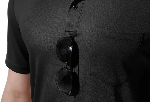 Miniatura 6 de YSENTO Polo para hombre, de manga corta, con cuello y bolsillo
