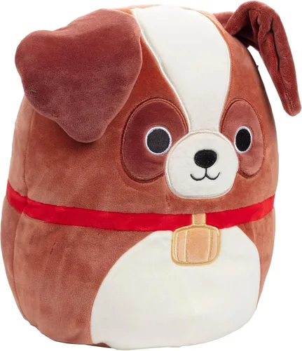 Miniatura 2 de Squishmallows Sassafras el Perro San Bernardo de 25 cm - Peluche con Licencia Oficial de Kellytoy - Juguete de Peluche de Cachorro Coleccionable