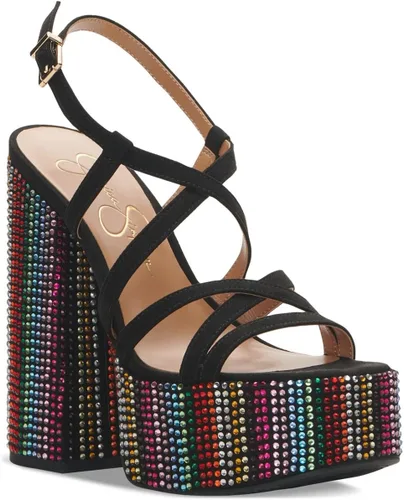 Jessica Simpson Tacones de plataforma de gamuza sintética Salih 2 para mujer