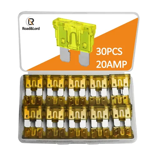Miniatura 8 de Kit de 30 piezas de fusibles de cuchilla estándar de 2A - Kit surtido de fusibles de cuchilla automotriz estándar, fusibles automotrices, fusible