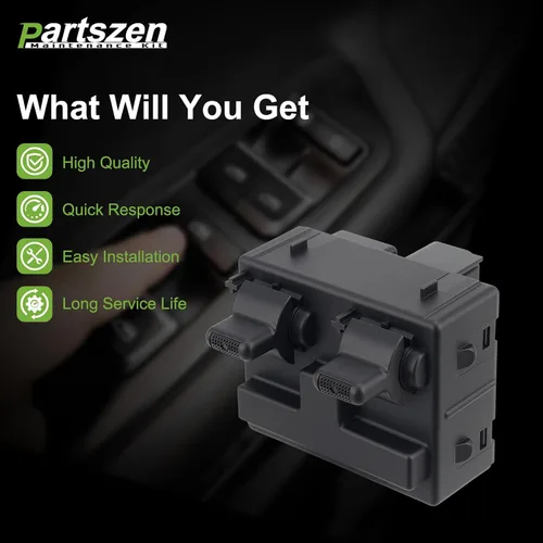 Miniatura 3 de 4602675AA Interruptor de ventana eléctrica de puerta delantera para Jeep Wrangler 2 puertas 2007 2008 2009 2010