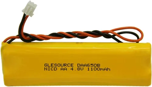 Miniatura 6 de Batería de iluminación de emergencia de 4.8 V 1100 mAh que reemplaza con LITHONIA D-AA650Bx4 Unitech Dual-Lite 0120859 Ni-CD AA 650mAh 4.8V