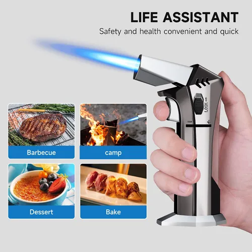 Miniatura 4 de Antorcha de cocina para cocinar con llama ajustable