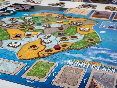 Miniatura 2 de Greater Than Games Horizons of Spirit Island Juego de mesa de estrategia cooperativa 1 a 3 jugadores 90+ minutos A partir de 14 años