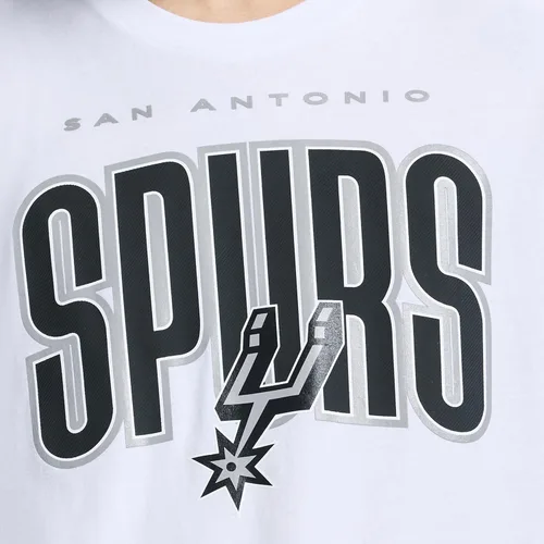 Miniatura 6 de GAME 7 NBA Camiseta de Hombre GAME 7 X NBA con Licencia Oficial de Gráficos de Manga Corta Ligera Clásico Cuello Redondo de Algodón Negro