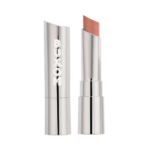 Miniatura 11 de Buxom Lápiz labial satinado completo, formulado con ácido hialurónico y cera de girasol, lápiz labial cremoso hidratante, acabado satinado, ligero