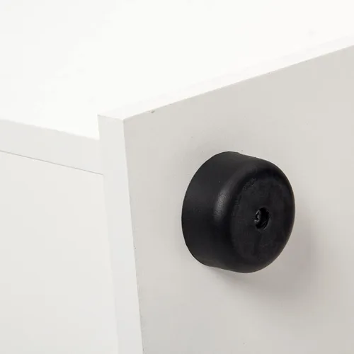 Miniatura 6 de Lestar Baúl de almacenamiento de 40 pulgadas, baúl de almacenamiento grande, baúl de madera, organizador de caja de juguetes (blanco)