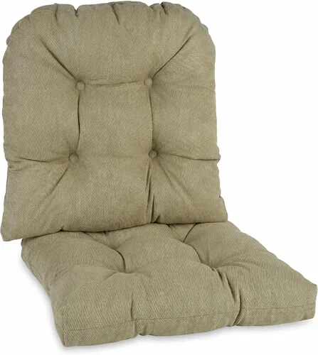 Miniatura 47 de Klear Vu Gripper Overstuffed - Cojines universales antideslizantes para silla de comedor para decoración de cocina o uso de oficina, almohadilla