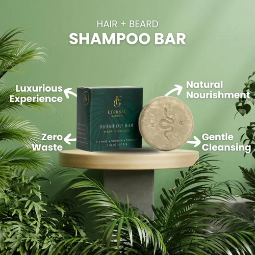 Miniatura 5 de Barra de champú para cabello y barba, 2.38 onzas, limpia, nutre, protege